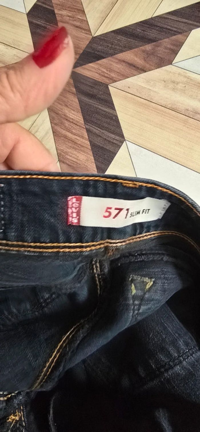 Jeans Levi's 571 Slim Fit Authentique - photo numéro 11