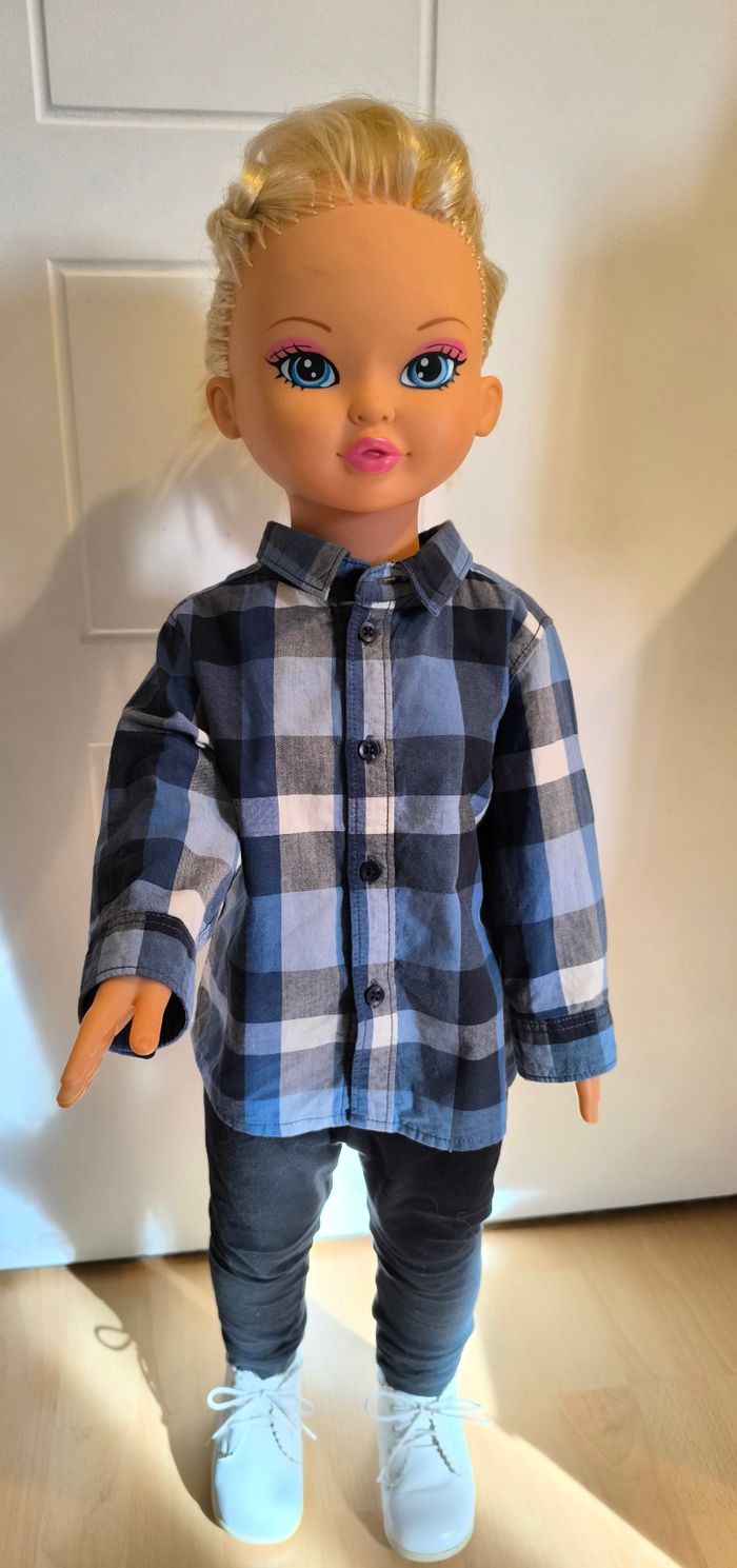 Grande poupée vintage hauteur 84 cm - Falca - photo numéro 2