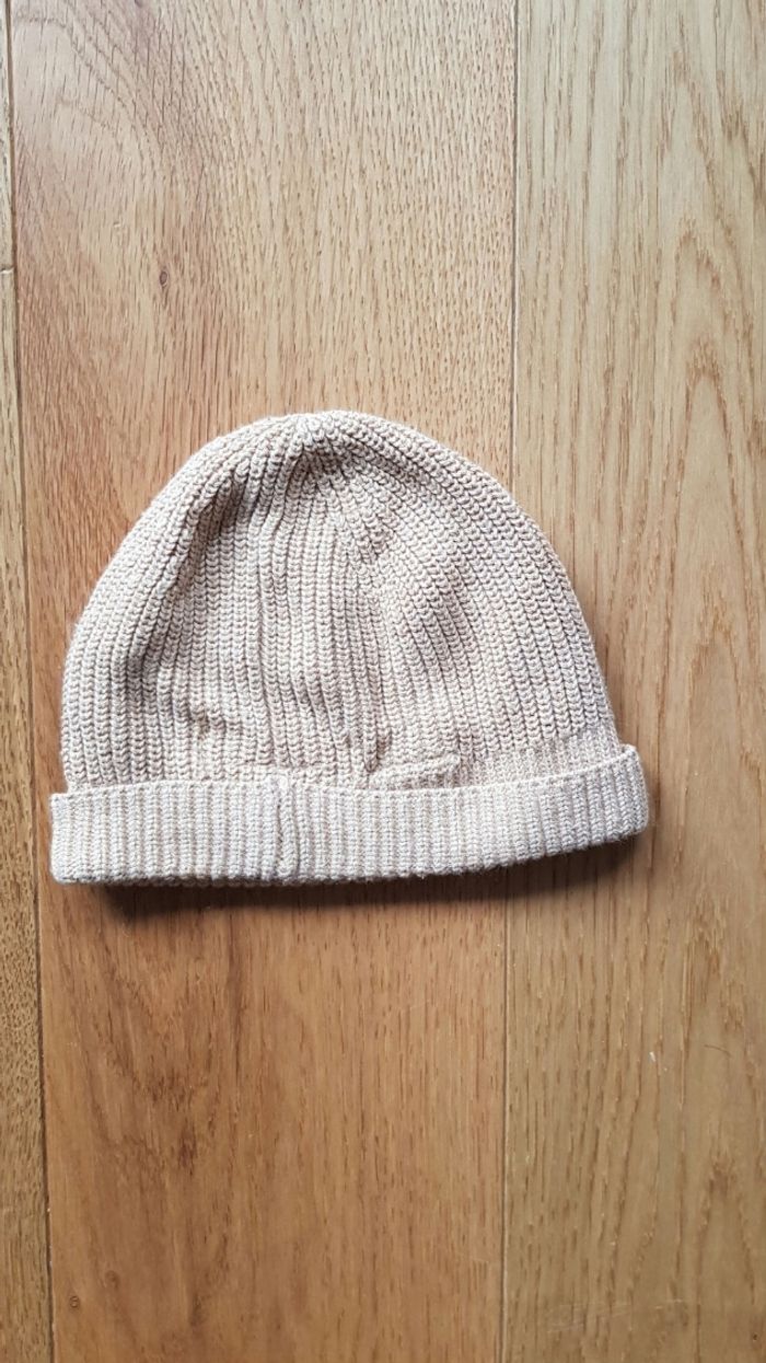 Bonnet beige Zara - photo numéro 3