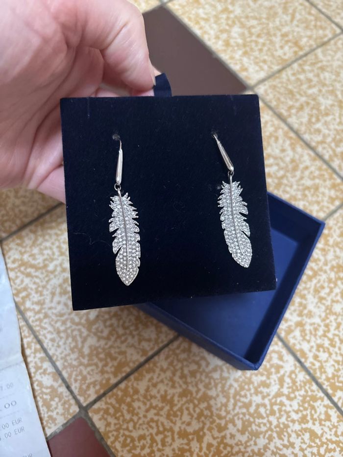 Boucles d’oreilles Swarovski - photo numéro 5