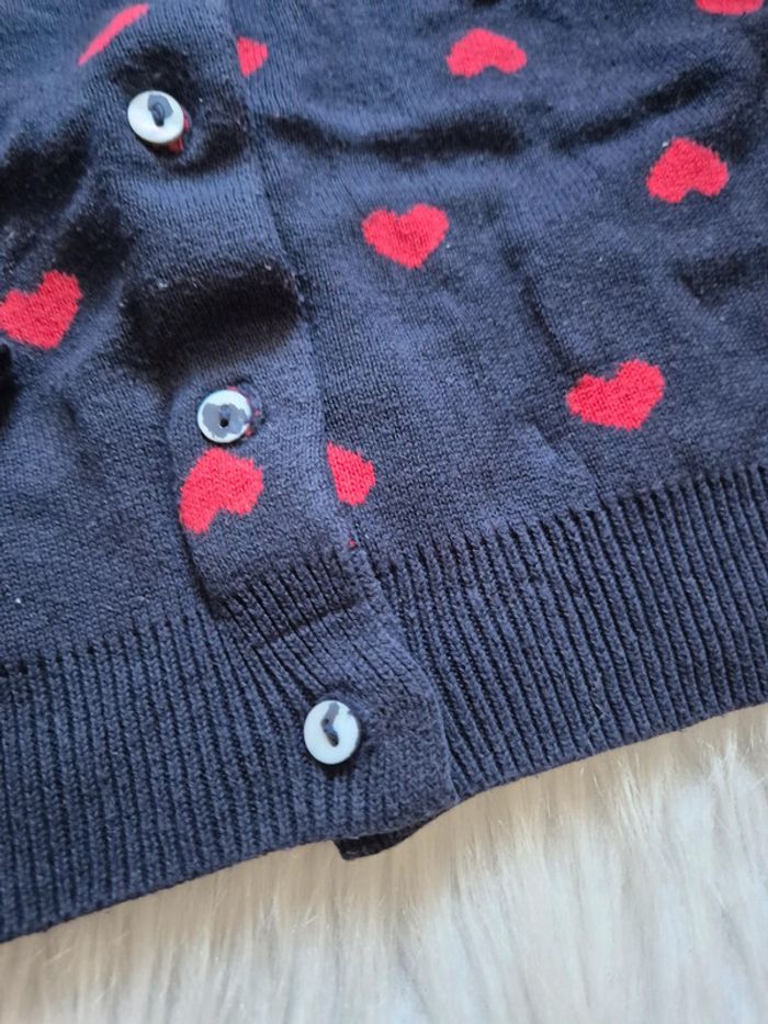 Gilet cœur gemo 18 mois - photo numéro 3