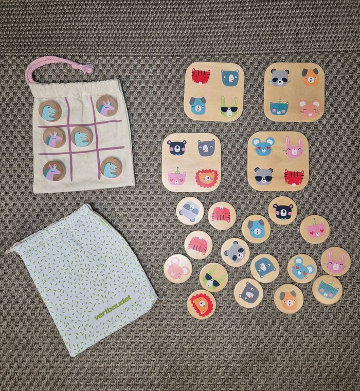 LOT de 2 jeux en bois de transport - à partir de 2 ans - photo numéro 2