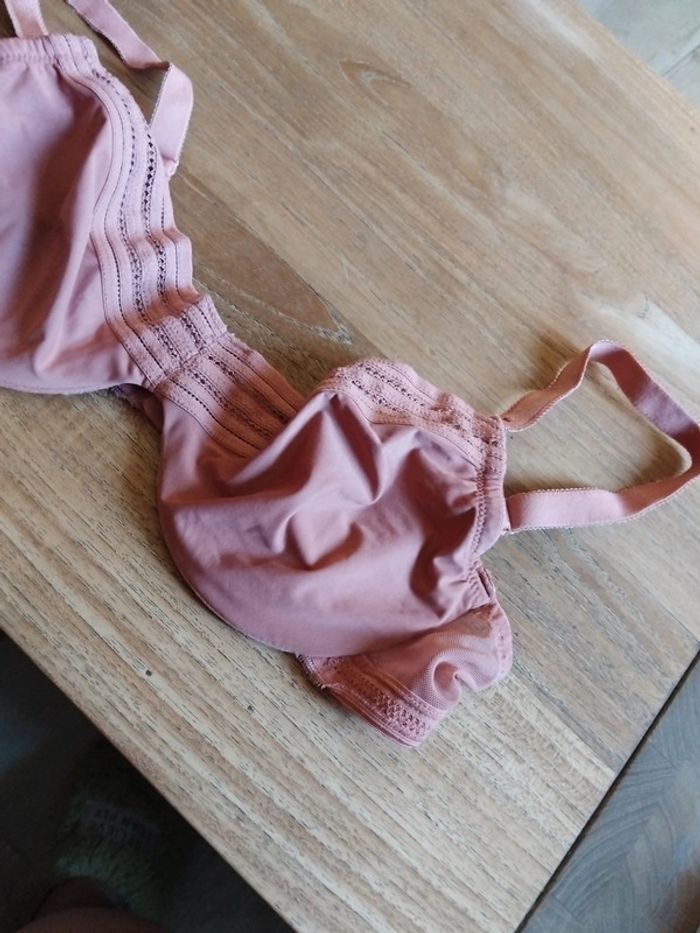 Soutien gorge vieux rose - photo numéro 3