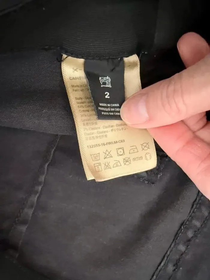 Pantalon Scotch & Soda femme simili cuir noir taille M - photo numéro 5
