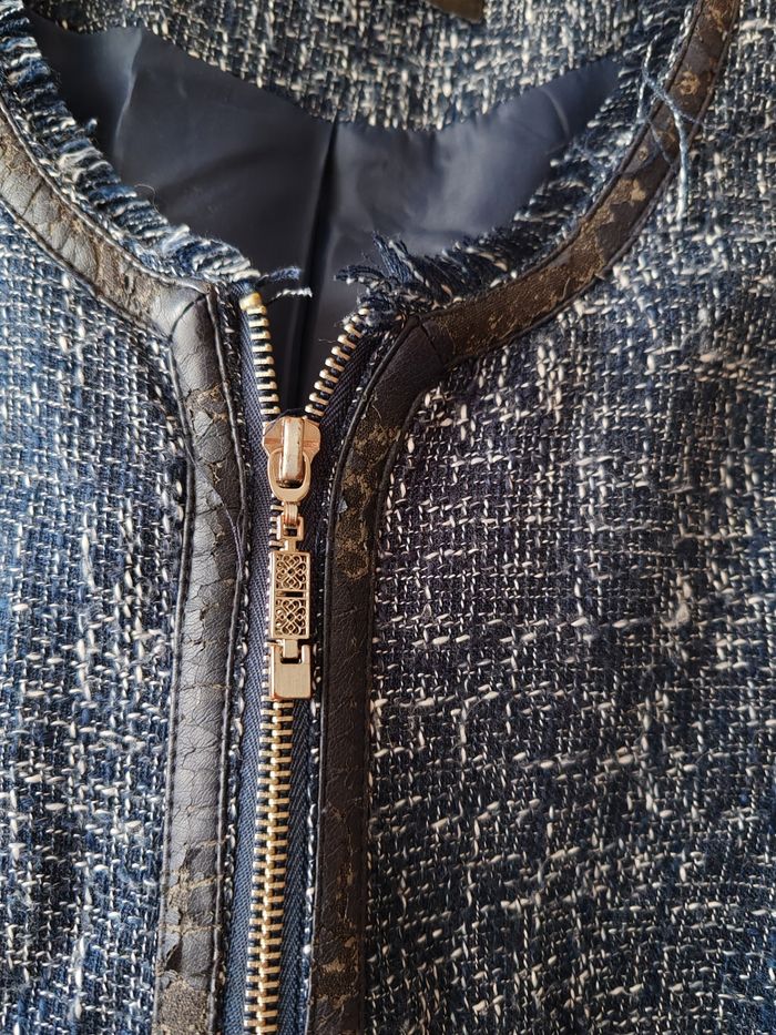 Veste bi matiere - photo numéro 5