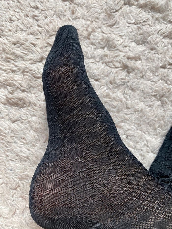 Chaussettes pied de poule - photo numéro 2