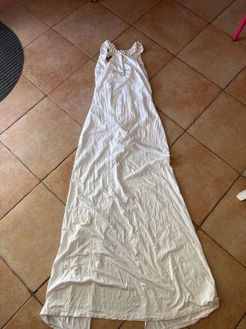 Robe de soirée longue fendue Bodie intégré