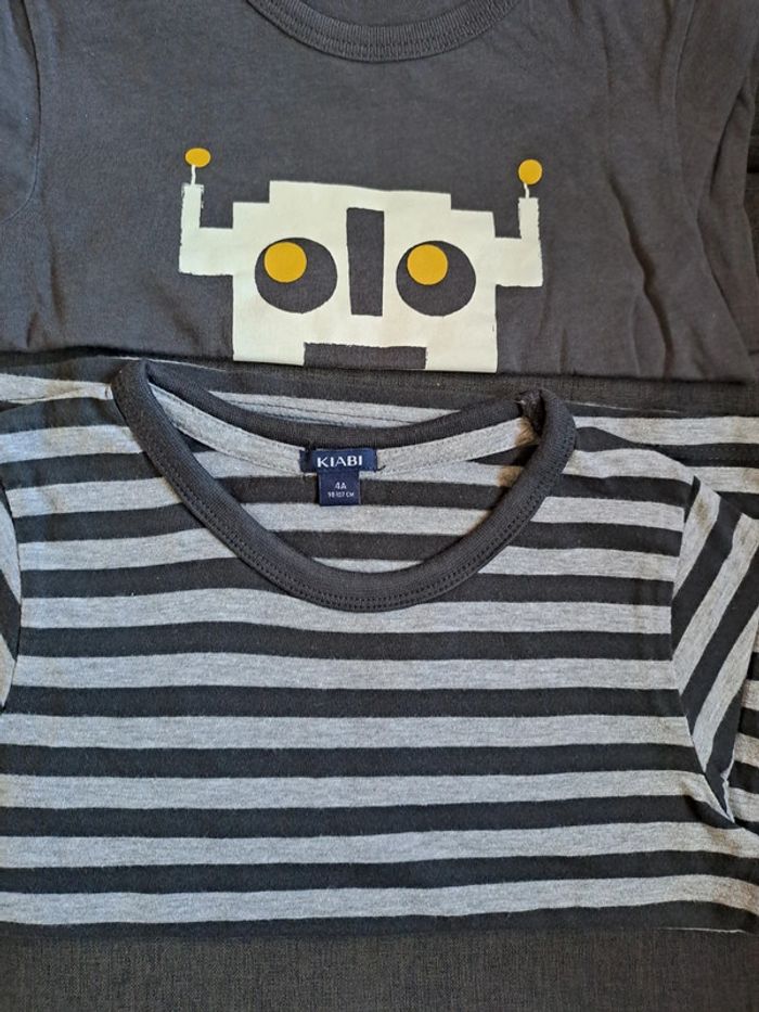 Lot de 3 tee-shirts manches longues #kiabi - photo numéro 2