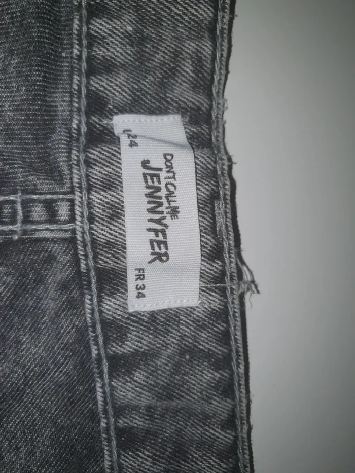 Jeans large délavé - photo numéro 3