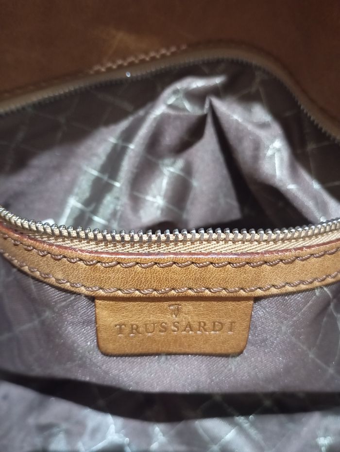 sac a main camel Trussardi - photo numéro 8