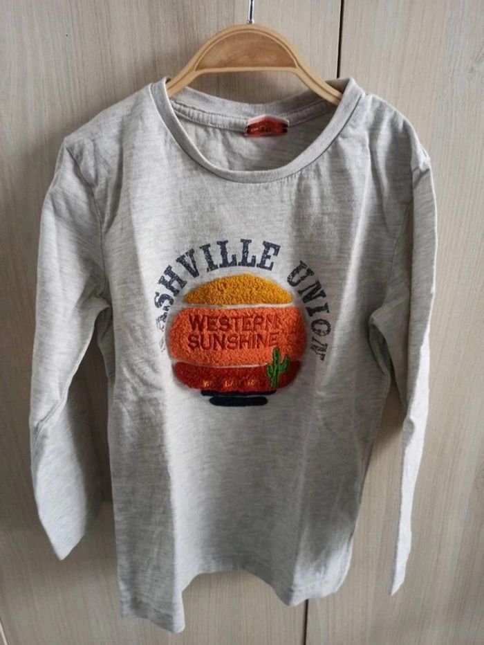 Tee shirt manche longue - photo numéro 2