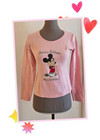 Tee shirt mickey sequins - T 38