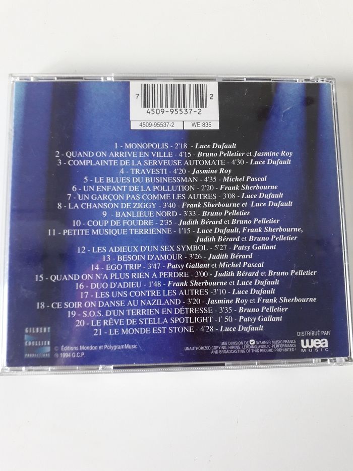 CD Starmania - photo numéro 2