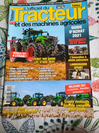 Magazine tracteur