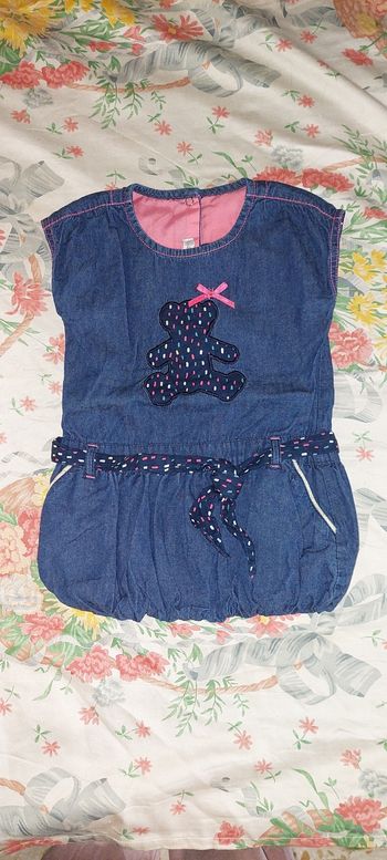 Robe jean fille