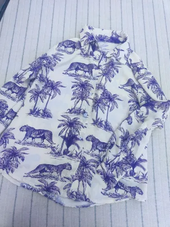 Chemise toile de Jouy