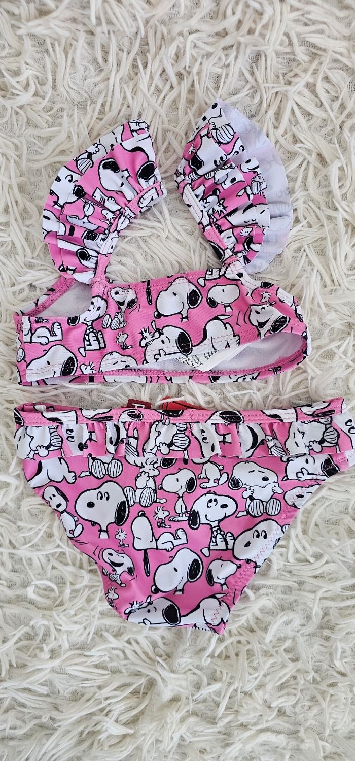 Maillot de bain fille snoopy neufs - photo numéro 4