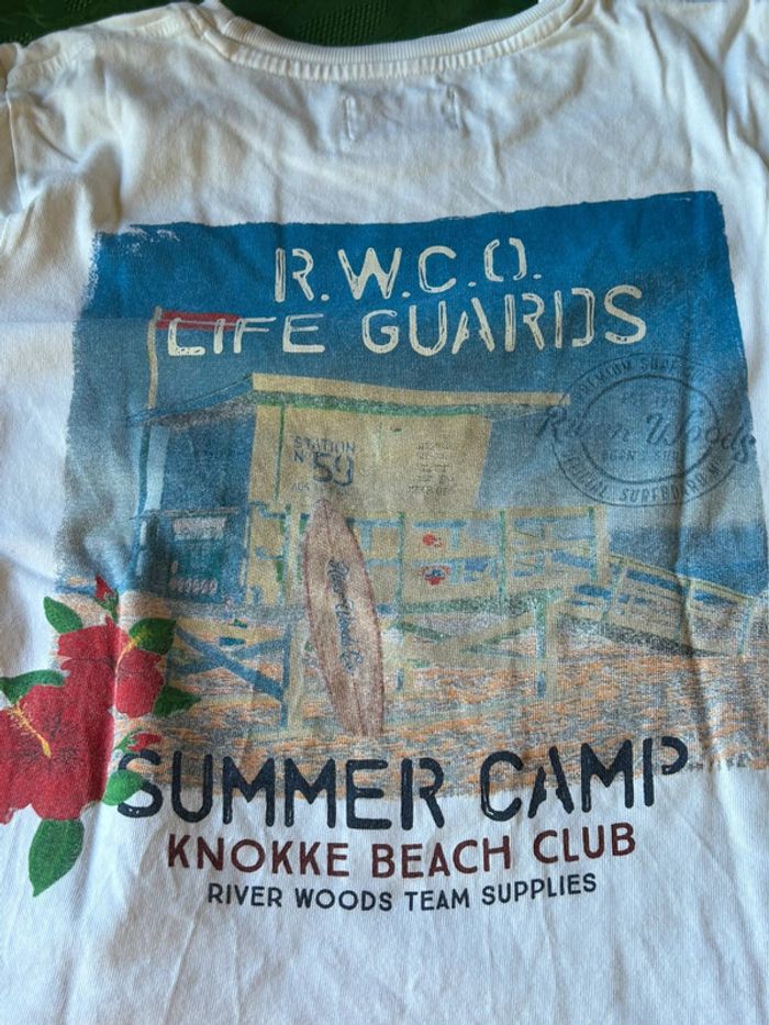 T-shirt blanc 8 ans River Woods - photo numéro 6