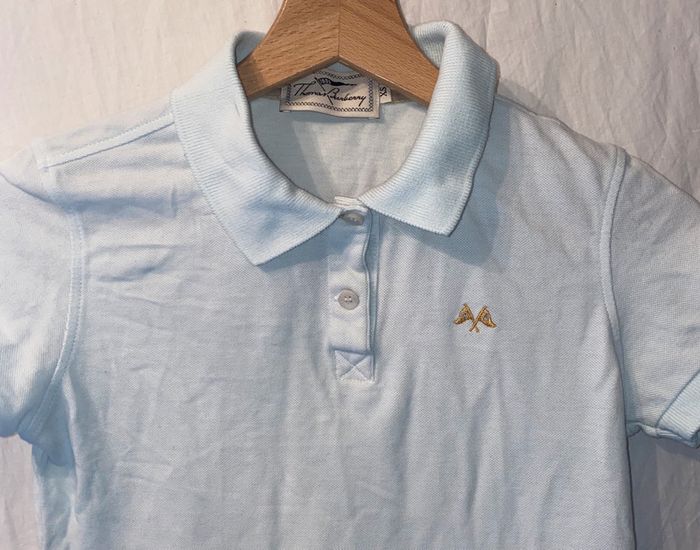 polo bleu Thomas Burberry taille XS - photo numéro 3