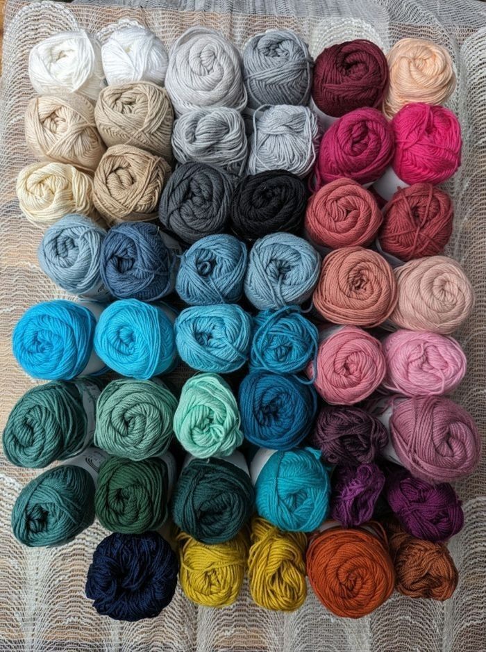 Prénom tricotin nuage pompons - photo numéro 8