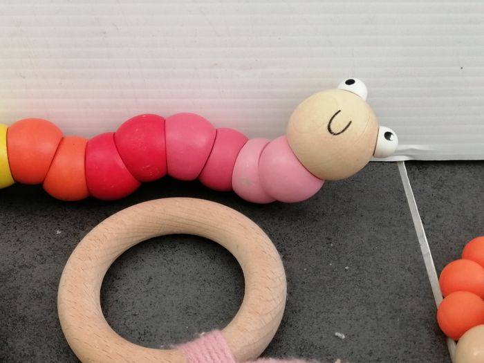 lot de différents anneaux  en bois  dentition eveil .... - photo numéro 4