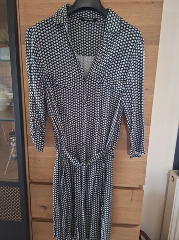 Robe chemise à motifs