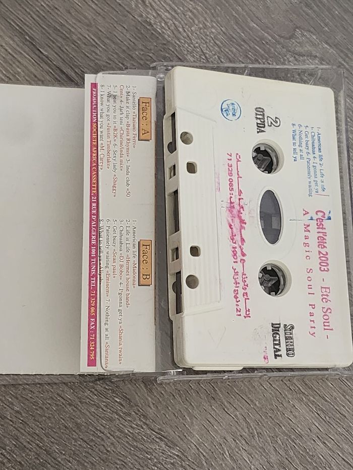 Cassette Audio - C’est l’Été 2003 – Été Soul (A Magic Soul Party) — K7 compilation - photo numéro 3