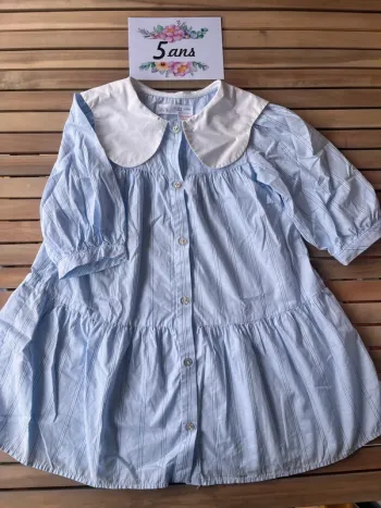 Robe chemise avec col Zara 5 ans