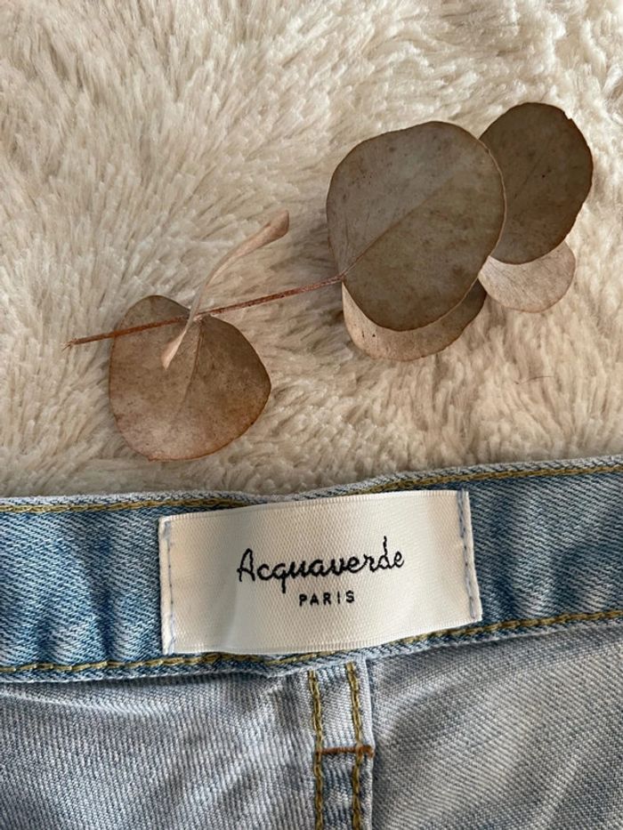 Superbe short été jean Acquaverde - photo numéro 4