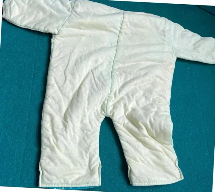 Salopette vintage bébé fille 18 mois - photo numéro 2
