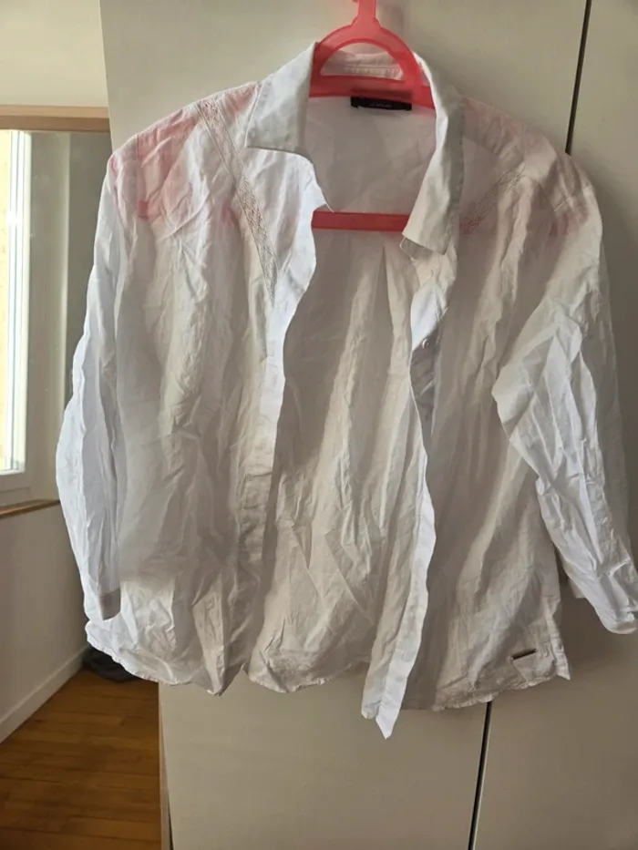 Chemisier blanc Saint James