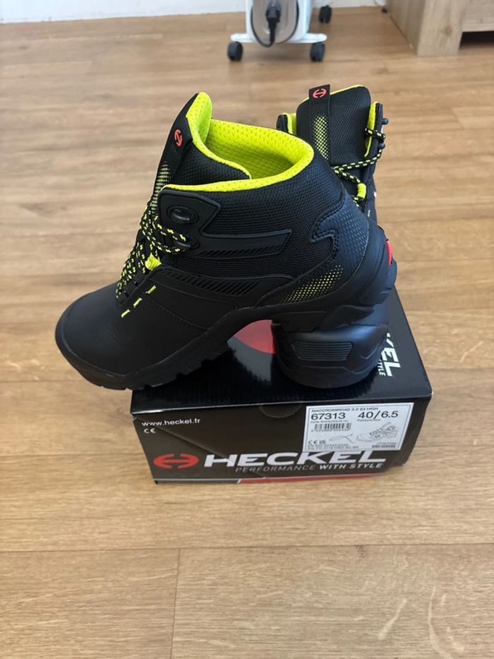 Chaussure de sécurité montante S3 MacCrossroad 3.0 High HECKEL 67313 taille 40 - photo numéro 8