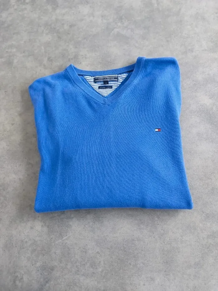 Pull Col V Tommy Hilfiger