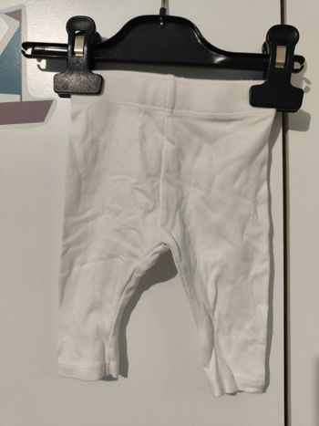 Legging bébé blanc