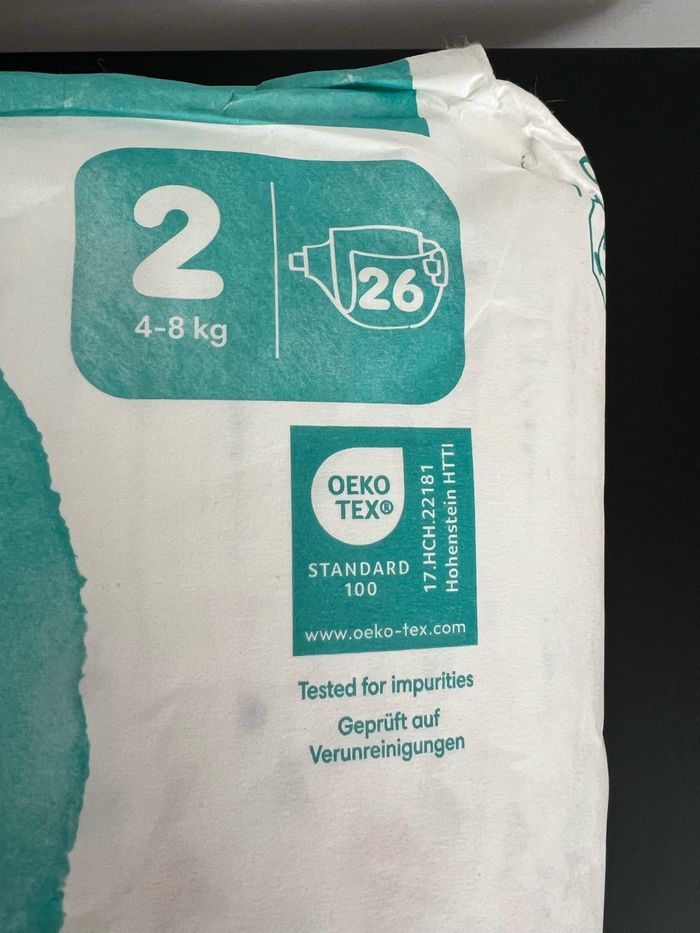 Couches bebe Pampers Harmonie taille 2 - photo numéro 2