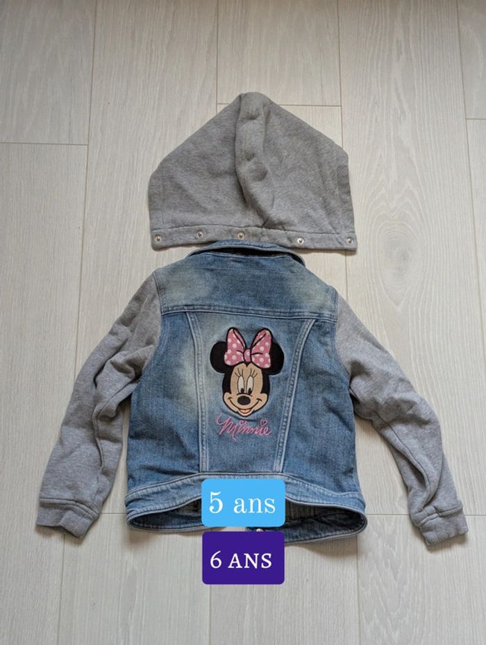 Veste en jean Minnie