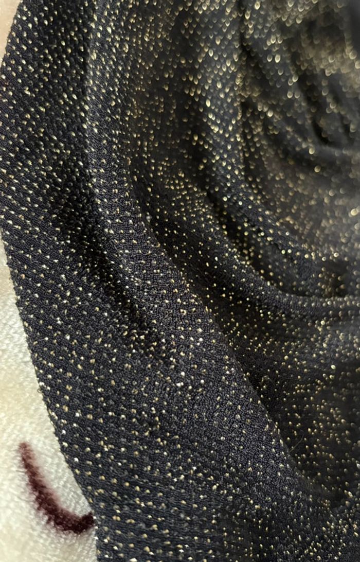 Robe noir à paillettes - photo numéro 4