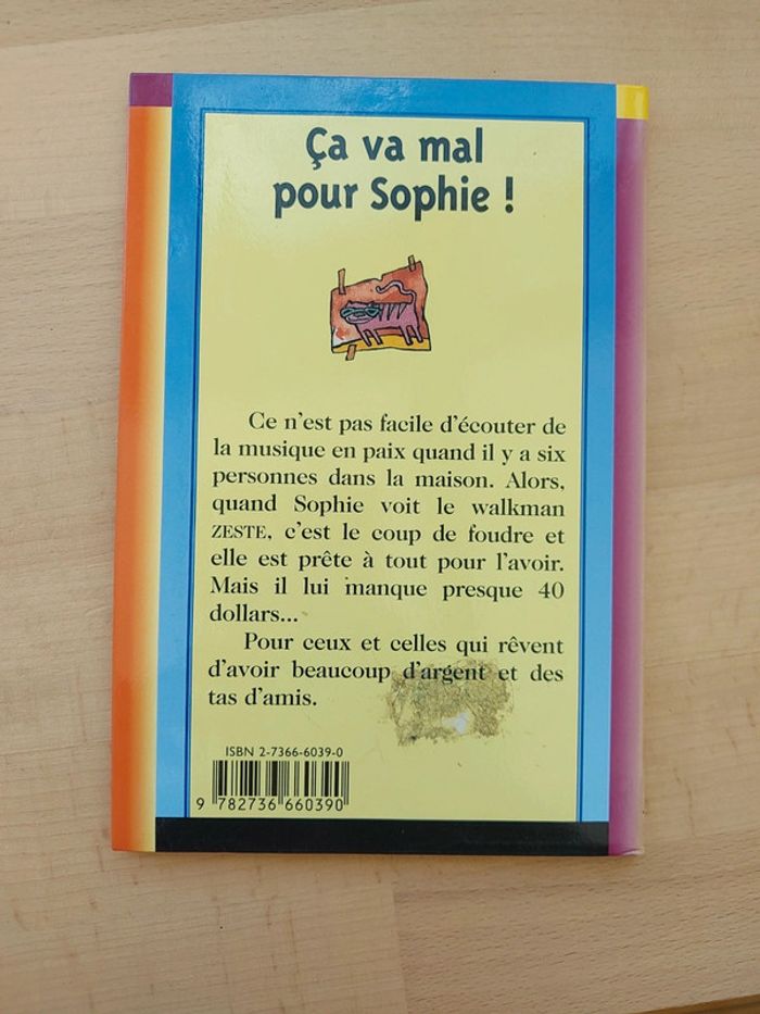Ça va mal pour Sophie - photo numéro 2