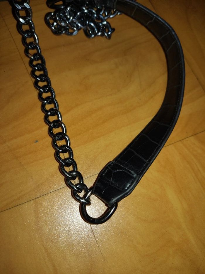 Sac a main rigide boucle et croco - photo numéro 9