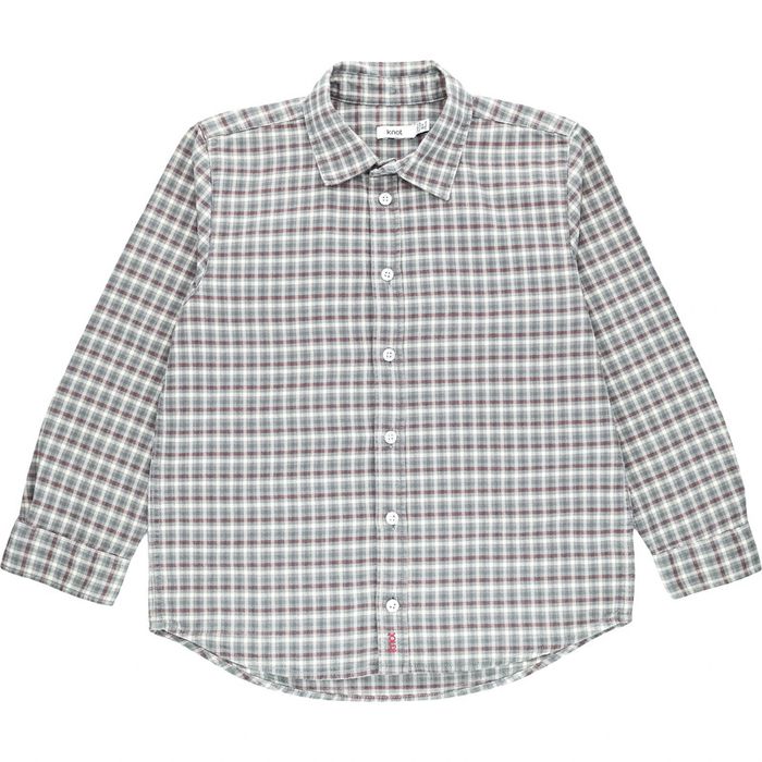 Chemise à manches longues 6 ans en coton Knot