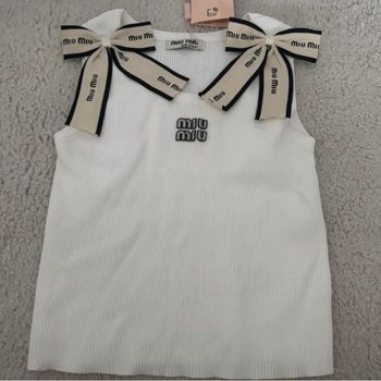 Débardeur miu miu