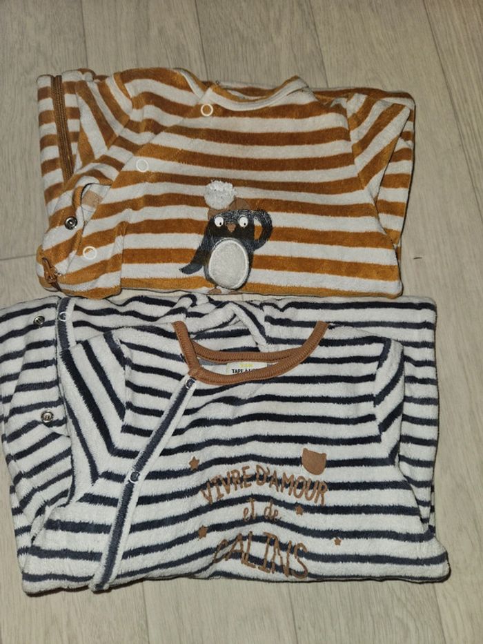 Lot 2 pyjamas bébé mixte - photo numéro 4