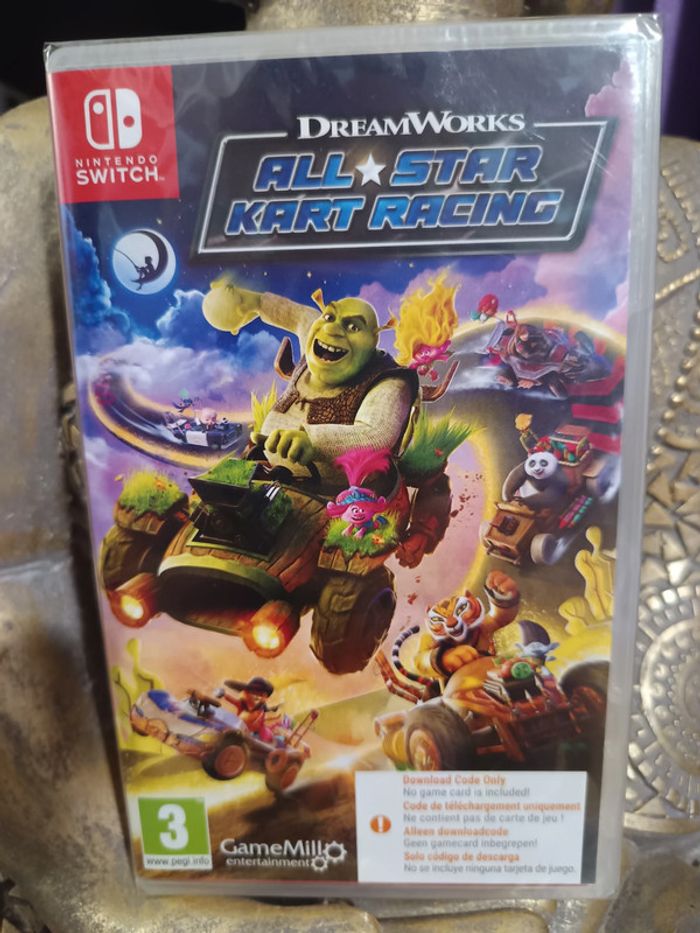 jeux neuf sous blister switch all star kart racing - photo numéro 1