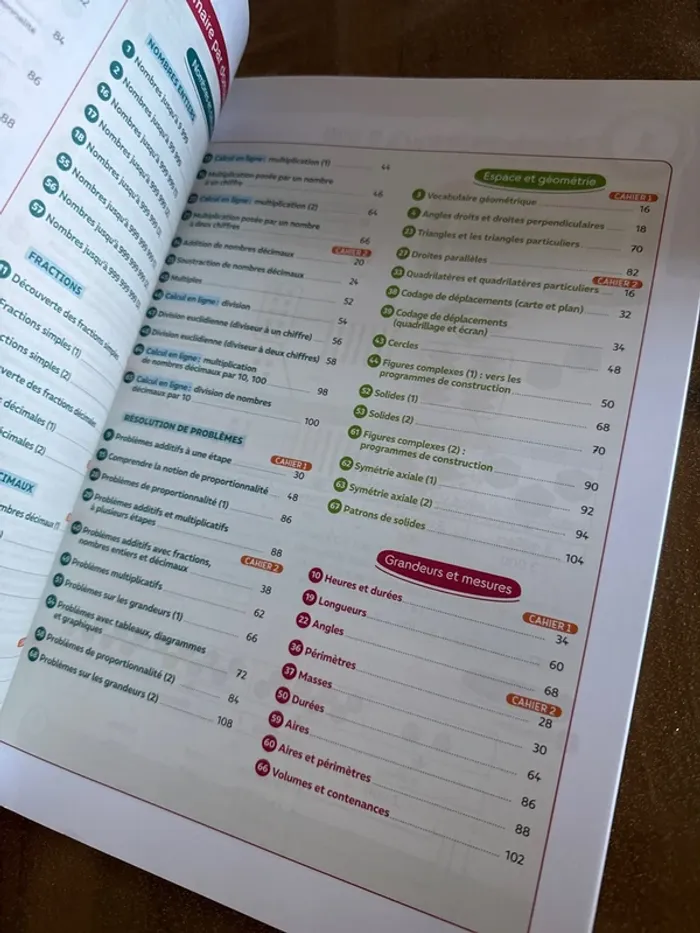 Livre les maths avec Léonie cahier 1 cm1 - photo numéro 5