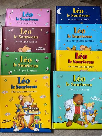Léo le souriceau, collection complète de livres jeunesse