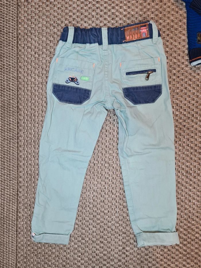 Ensemble 1 pantalon + 2 pulls - 24 mois - photo numéro 4