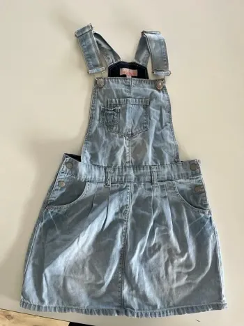 Robe en jean fille 10 ans Lisa rose