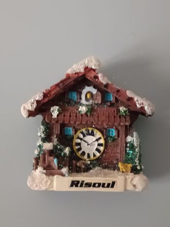 Aimant châlet Risoul 