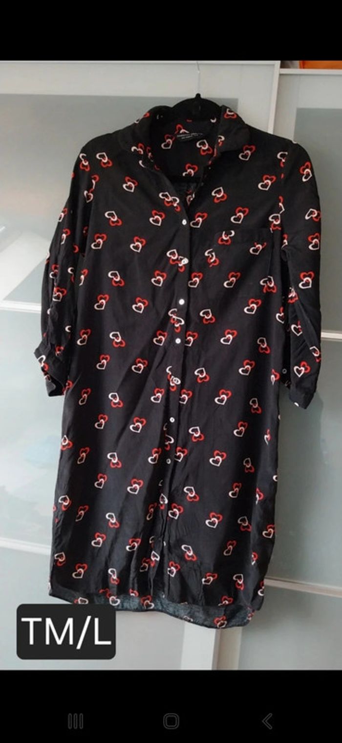 Robe chemise fine