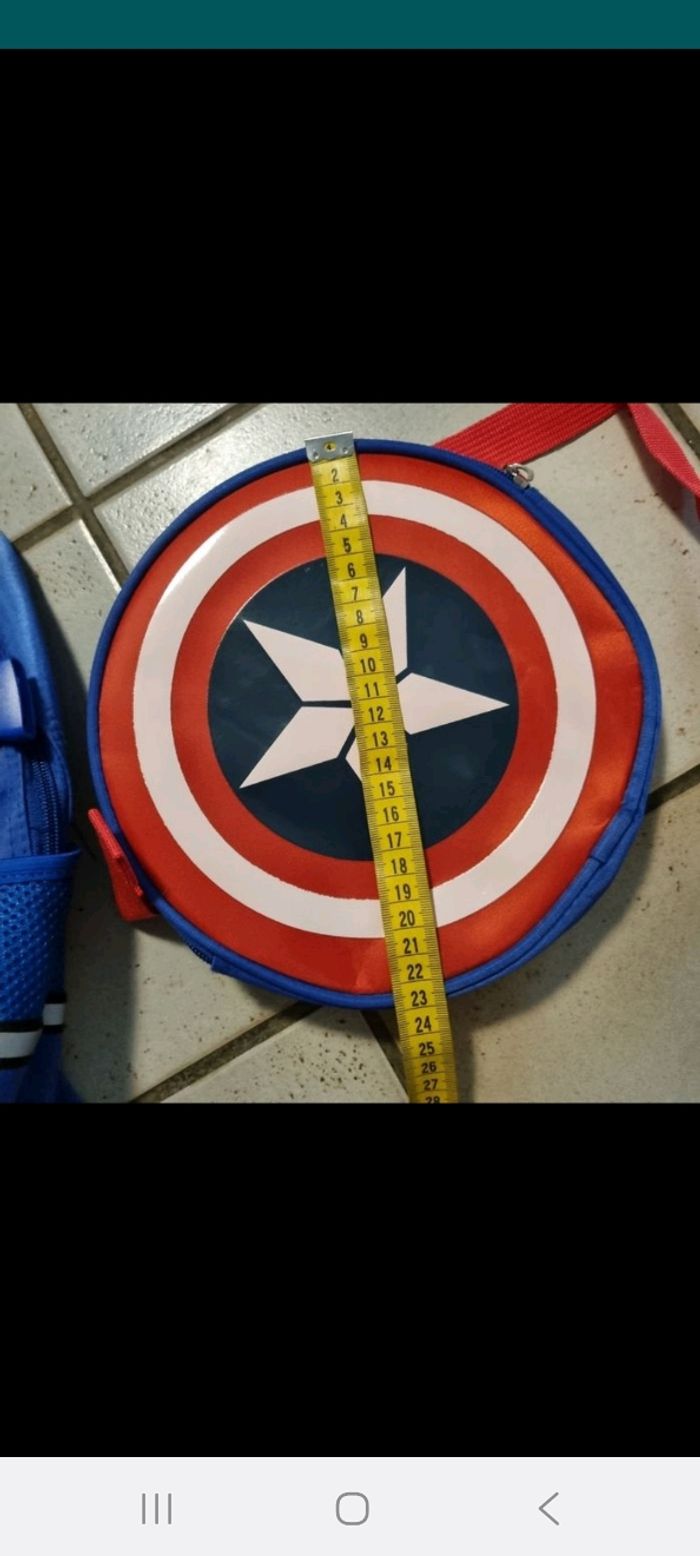 sac à dos AIRNESS Captain America- neuf - photo numéro 4